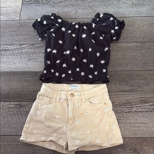 Mayoral Floral Outfit